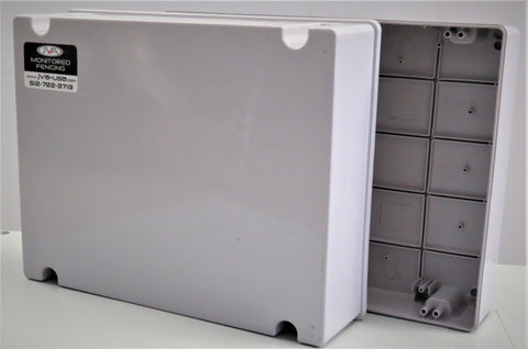 JVA PLASTIC BOX WATERPROOF - 15"x12"x7"  (380x300x170mm)