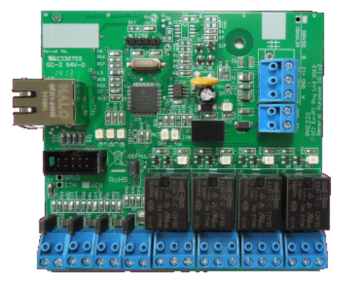 JVA Ethernet GPIO Board with TCPIP & Enclosure Box