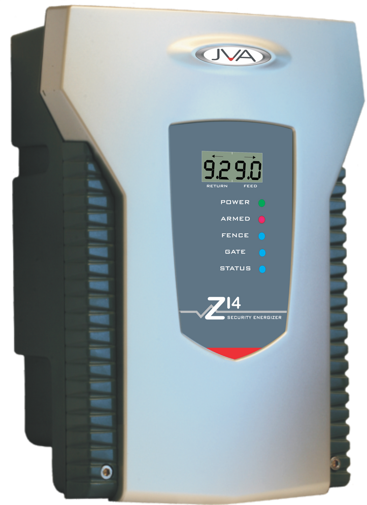 JVA Z14 1 Zone Security Energizer 5 Joule with LCD Display *