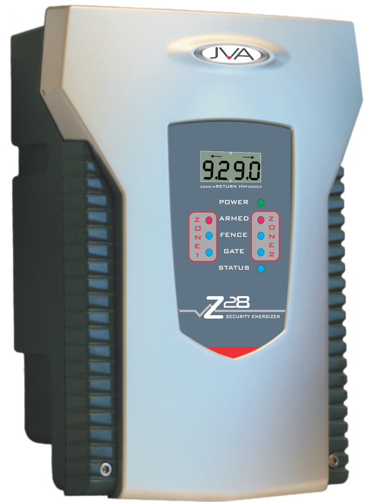 JVA Z28 2 Zone Security Energizer 8 Joule with LCD Display * PRICE ON REQUEST *